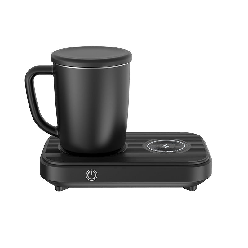 Bekerwarmer met beker en draadloze oplader