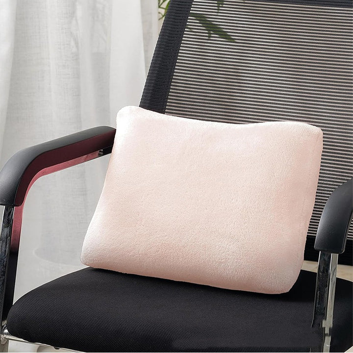 Fleece deken als omslagdoek met knopen