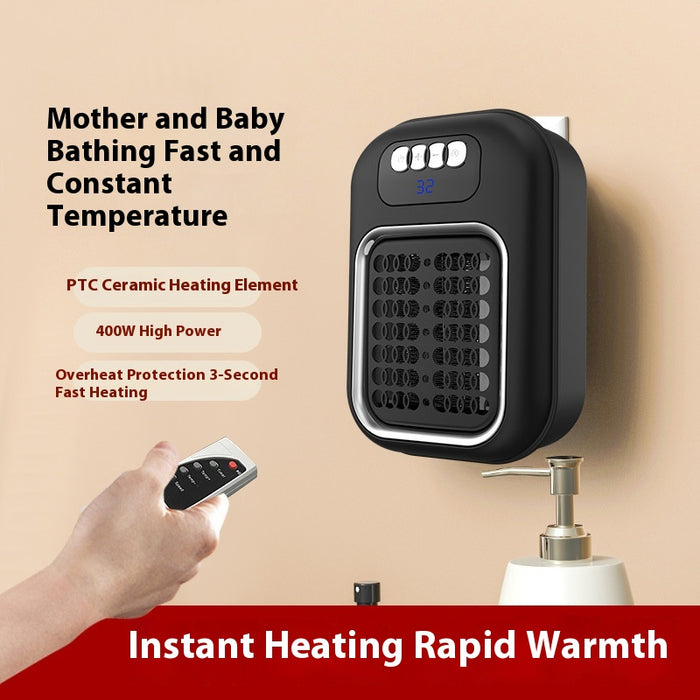 Warmteparadijs Stopcontactkachel met thermostaat, timer en afstandsbediening