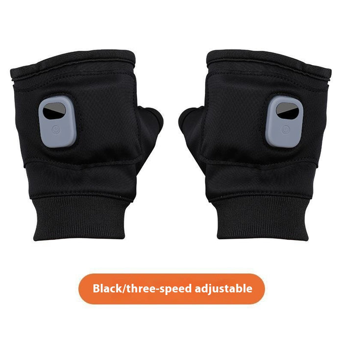 Warmteparadijs Oplaadbare verwarmde handschoenen met display en 3 standen