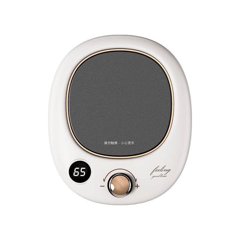 Bekerwarmer met draaiknop en digitaal display