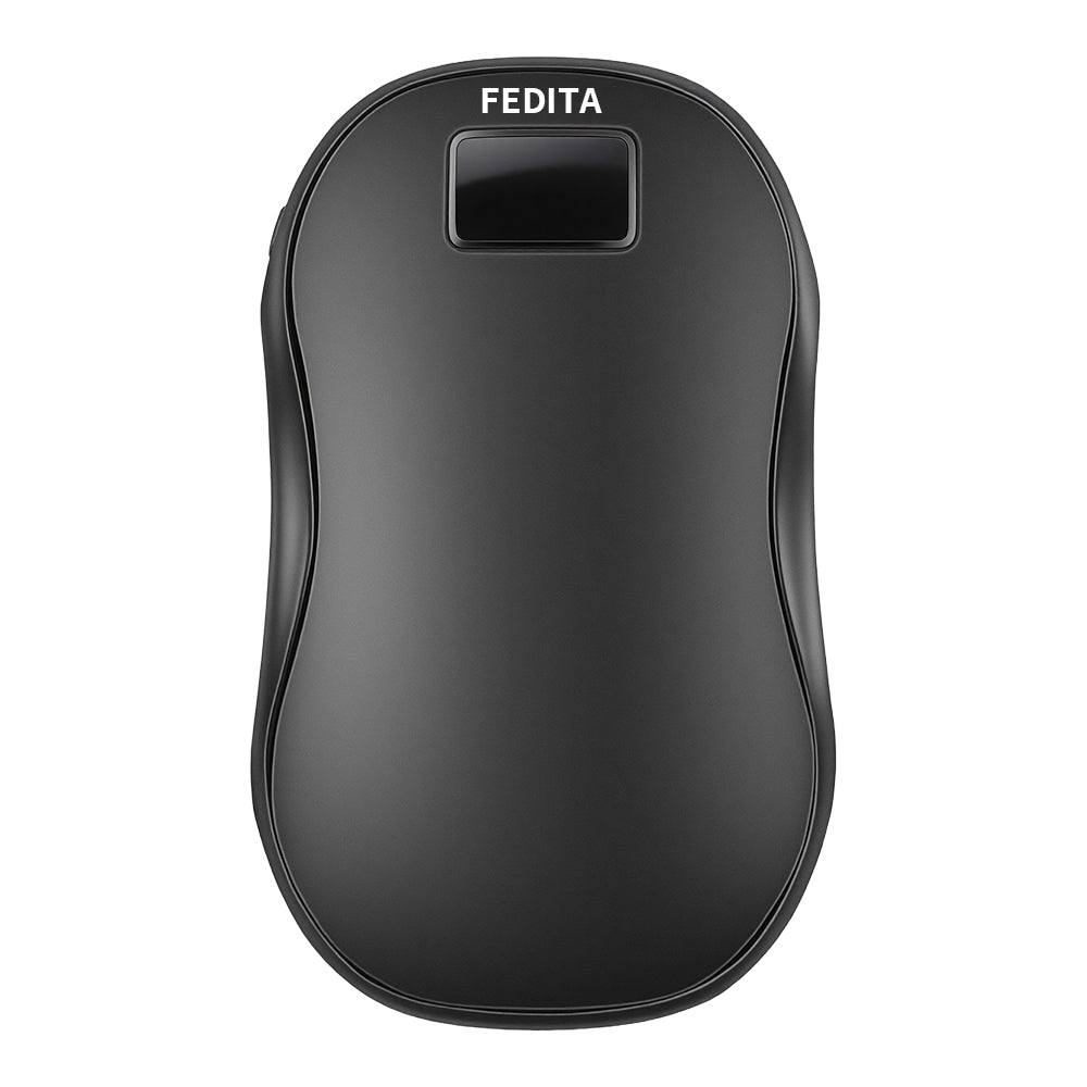 Oplaadbare handwarmer met digitaal display, dubbelzijdig warm