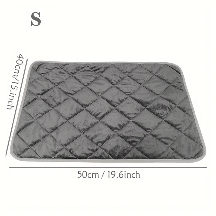 Warmteparadijs™ Zelfverwarmend ligkussen voor hond en kat met antislip onderkant