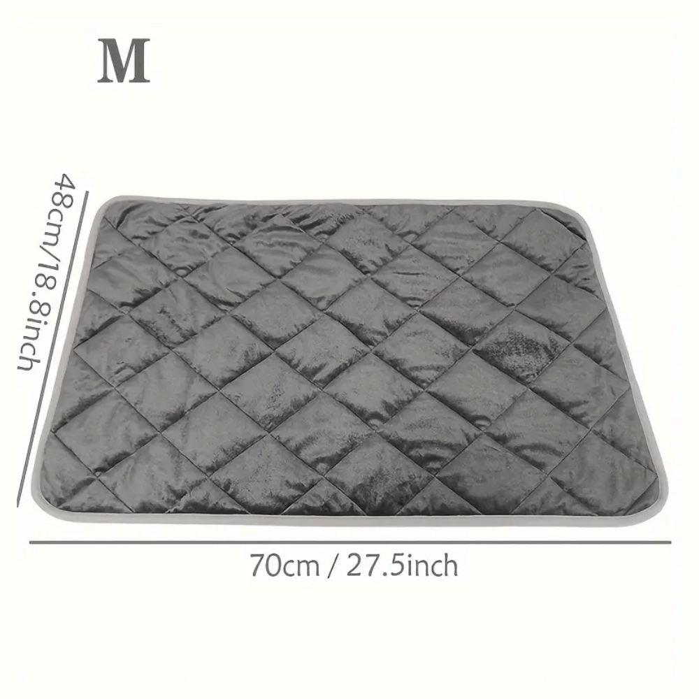 Warmteparadijs™ Zelfverwarmend ligkussen voor hond en kat met antislip onderkant