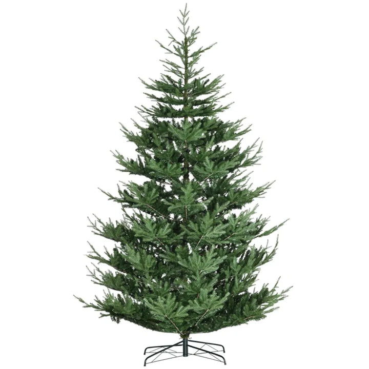 Grote natuurlijke kunstkerstboom zonder lichtjes