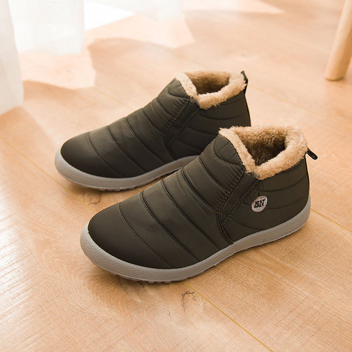 Warmteparadijs Waterdichte snowboots om in te stappen, voor dames en heren