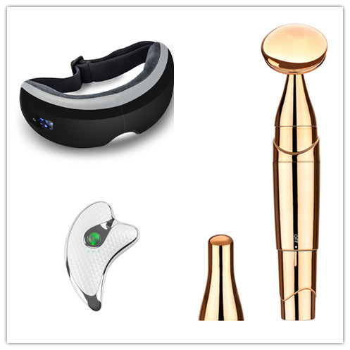 Oogmassage apparaat met warmte, luchtdruk en bluetooth muziek