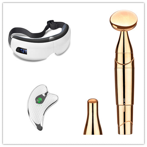 Oogmassage apparaat met warmte, luchtdruk en bluetooth muziek