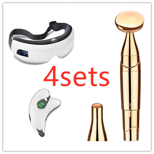 Oogmassage apparaat met warmte, luchtdruk en bluetooth muziek