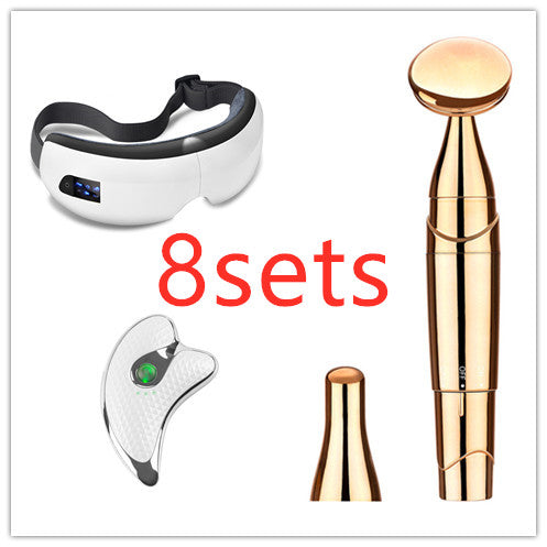 Oogmassage apparaat met warmte, luchtdruk en bluetooth muziek