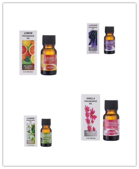 Geurolie voor diffuser, 10 ml in 12 verschillende geuren
