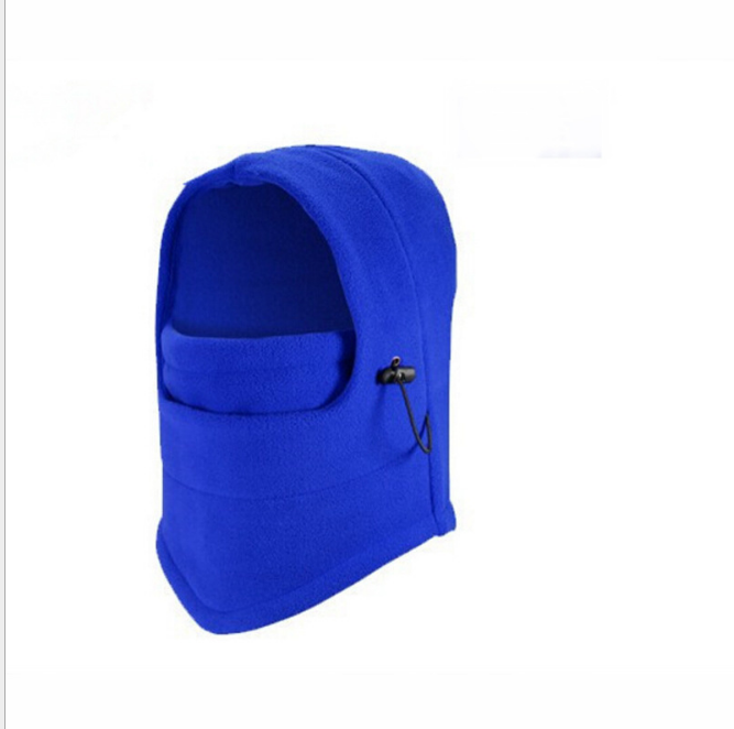 Warmteparadijs Fleece bivakmuts 3-in-1 met trekkoord