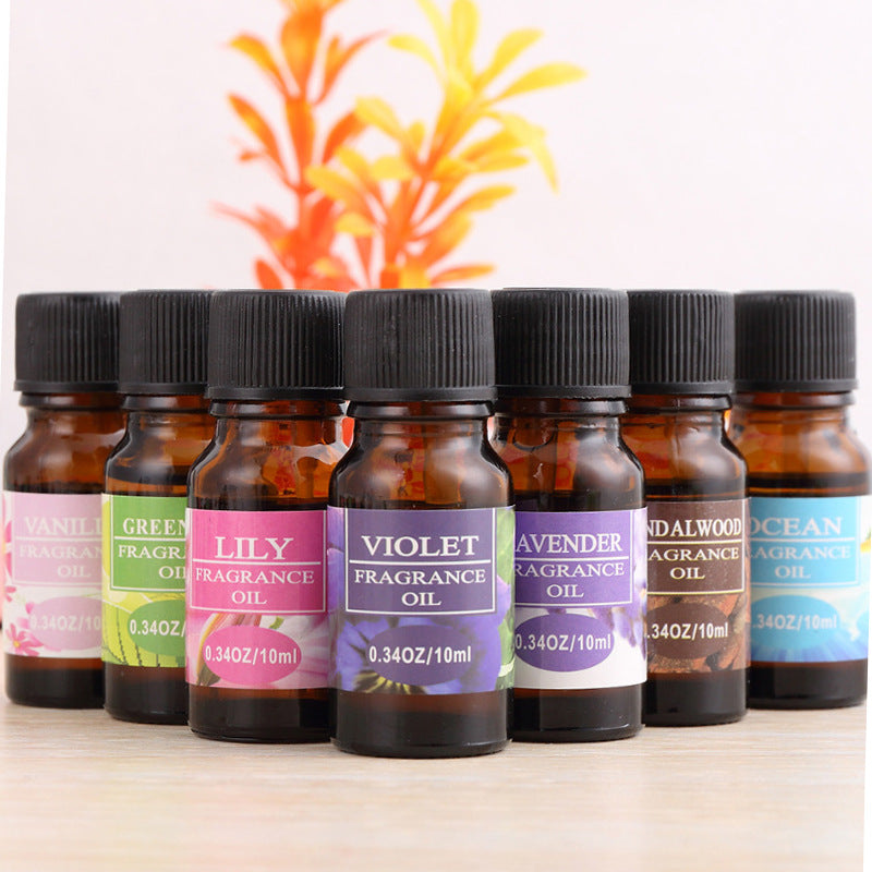 Geurolie voor diffuser, 10 ml in 12 verschillende geuren