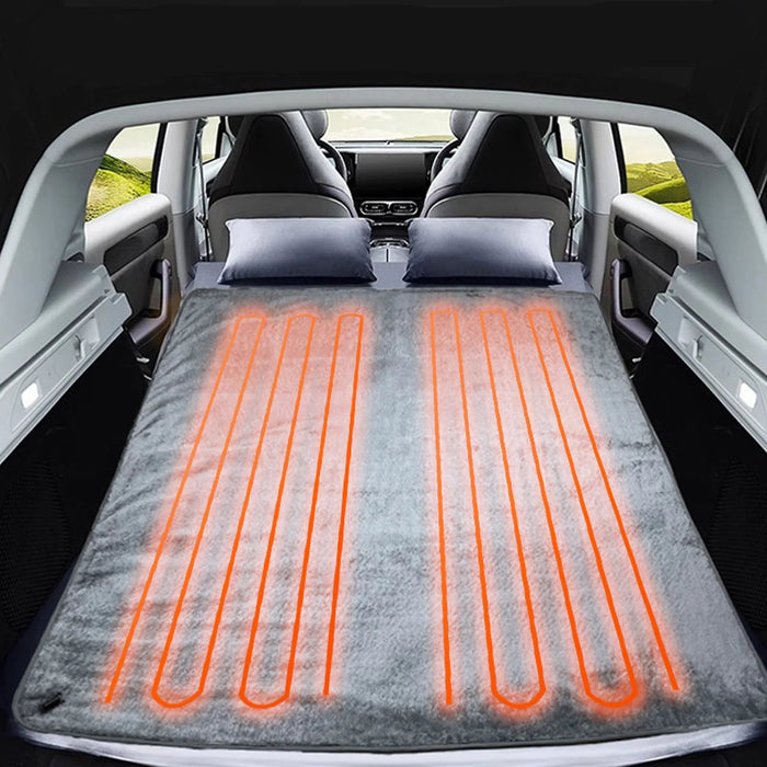 Warmteparadijs™ Draagbare elektrische flanellen deken voor in de auto
