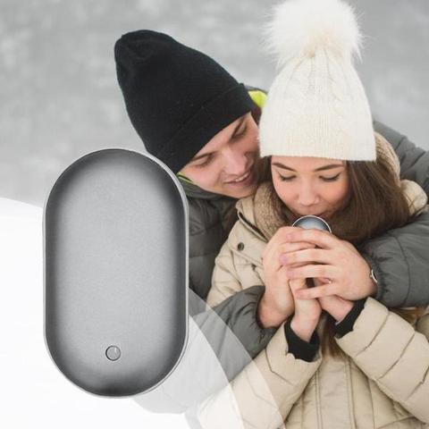 Warmteparadijs™ Oplaadbare handwarmer met powerbank van 5200 mAh