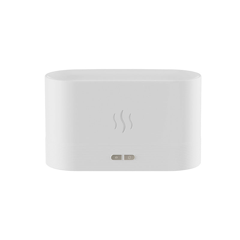 Aroma diffuser met vlameffect, ultrasone luchtbevochtiger