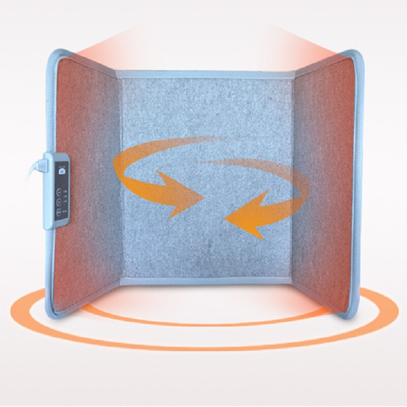Warmteparadijs™ Opvouwbare voetenwarmer met handvat voor koude voeten