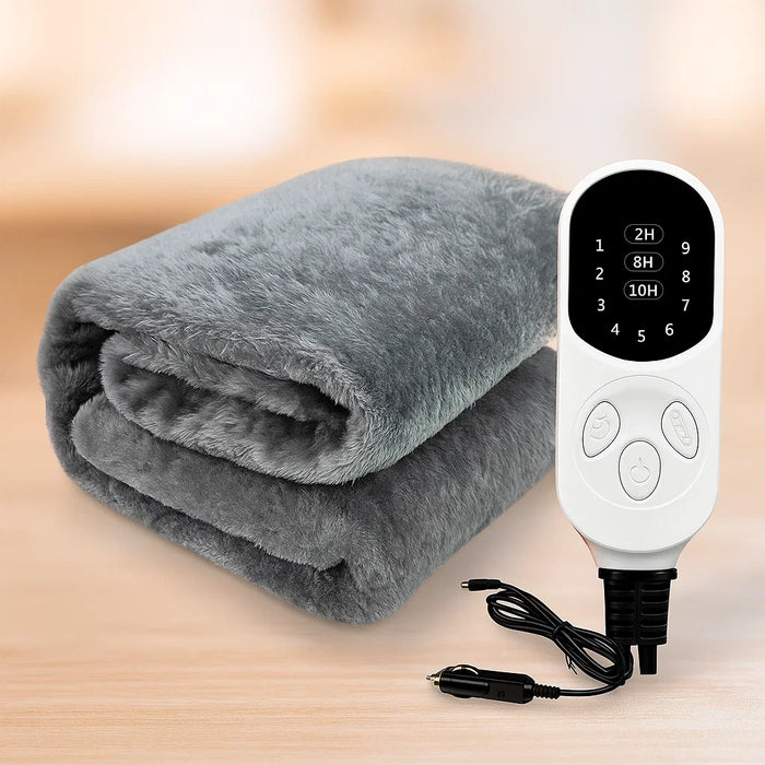 Warmteparadijs™ Elektrische autodeken 12V met timer en negen standen