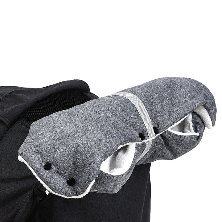 Warmteparadijs™ Warme handmof voor de kinderwagen – wind- en waterdicht