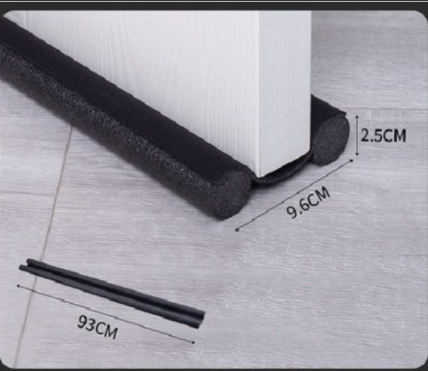 Tochtstrip voor onder de deur – flexibel en geluiddempend