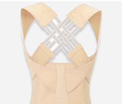 Warmteparadijs Houdingcorrector met gekruiste rugbanden, unisex
