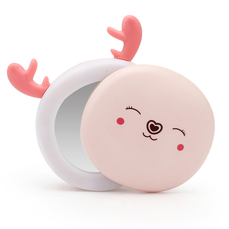 3-in-1 handwarmer met powerbank en make-upspiegel met LED
