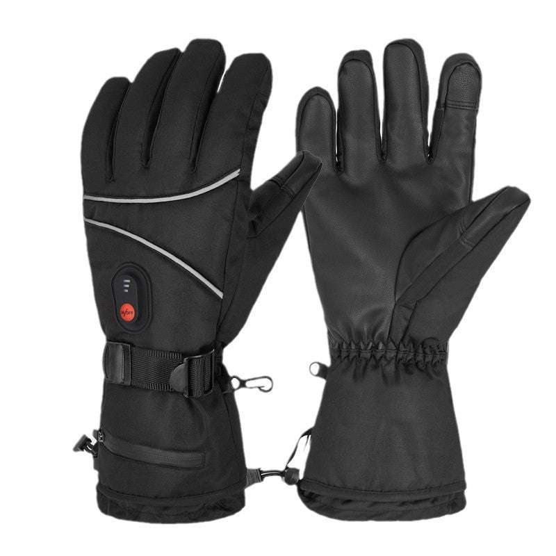 Warmteparadijs™ Waterdichte verwarmde handschoenen met oplaadbare accu