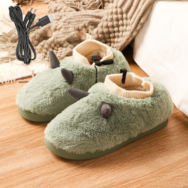 Verwarmde pantoffels op USB, super zacht fluweel