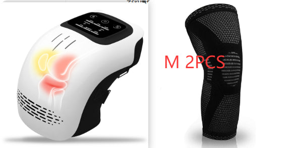 Knie massageapparaat met warmte en trilling – oplaadbaar