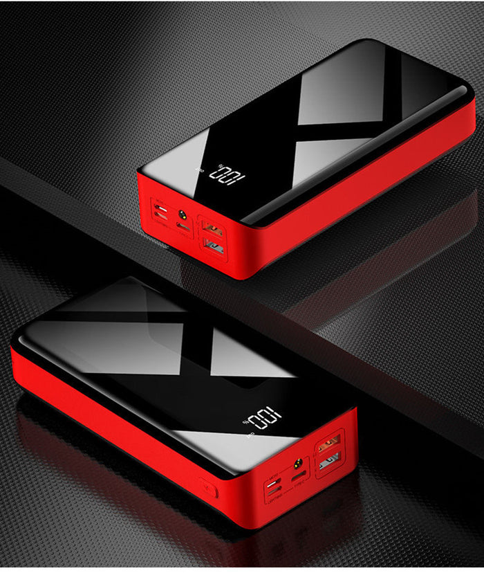 Warmteparadijs Powerbank 30000 mAh met lcd-display en meerdere poorten