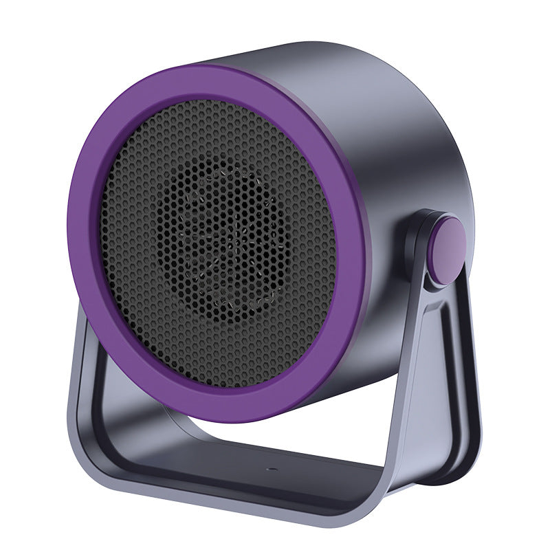 Ronde ventilatorkachel op kantelbare voet