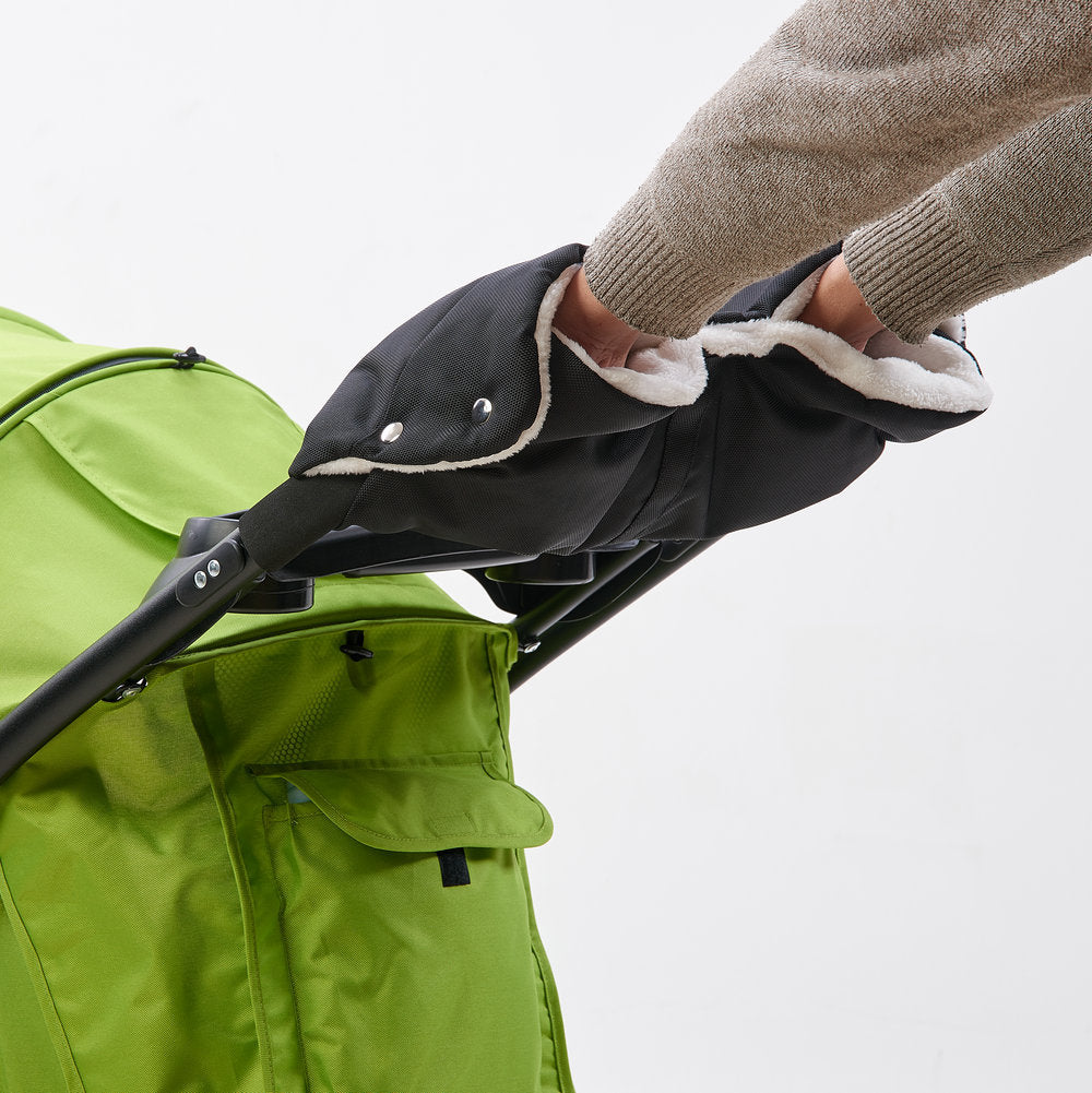 Warmteparadijs™ Warme handmof voor de kinderwagen – wind- en waterdicht