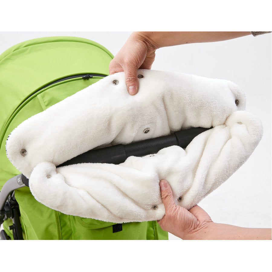 Warmteparadijs™ Warme handmof voor de kinderwagen – wind- en waterdicht