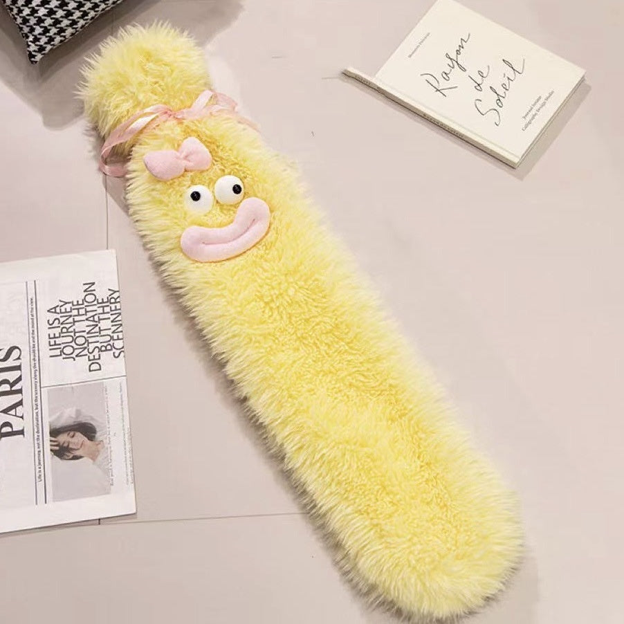 Kruik 2 liter met zachte fleece hoes en buikband