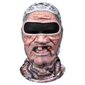 Grappige 3D-bivakmuts met fleece, warm en winddicht