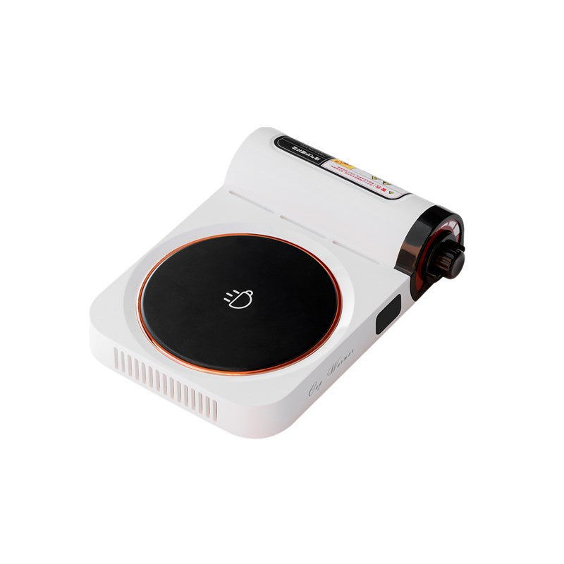 Retro kopwarmer met mok koffie