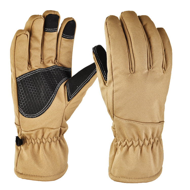 Softshell handschoenen met antislip palm