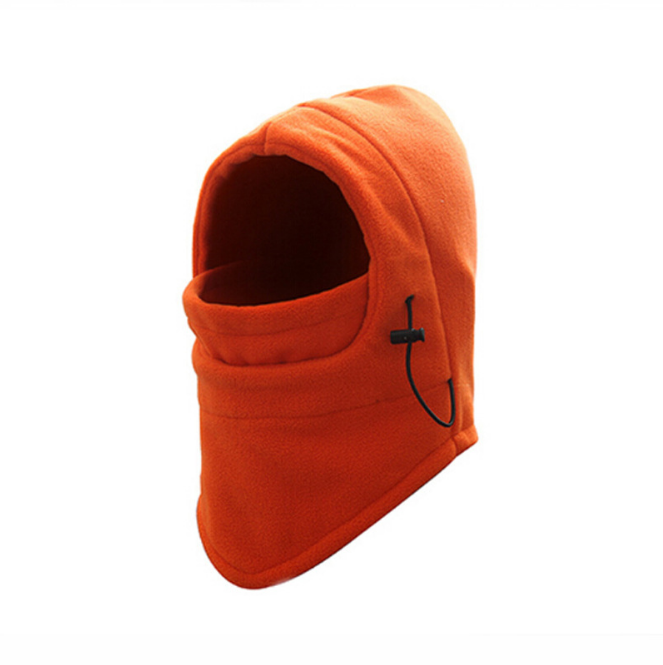 Fleece bivakmuts met trekkoord