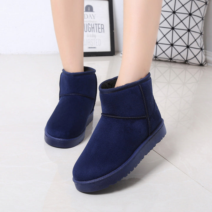 Snowboots dames met kunstbont, antislip en slijtvast in 11 kleuren