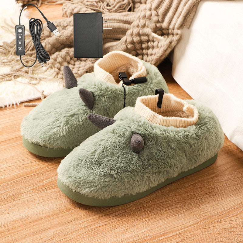 Verwarmde pantoffels op USB, super zacht fluweel