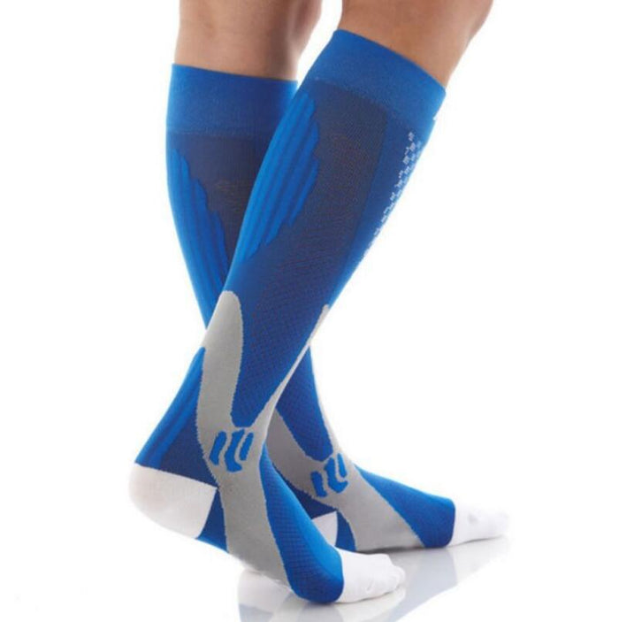 Warmteparadijs Compressiekousen tot de knie voor sport en vliegreizen