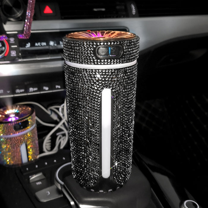 Warmteparadijs Strass auto-diffuser met kleurlicht, via USB