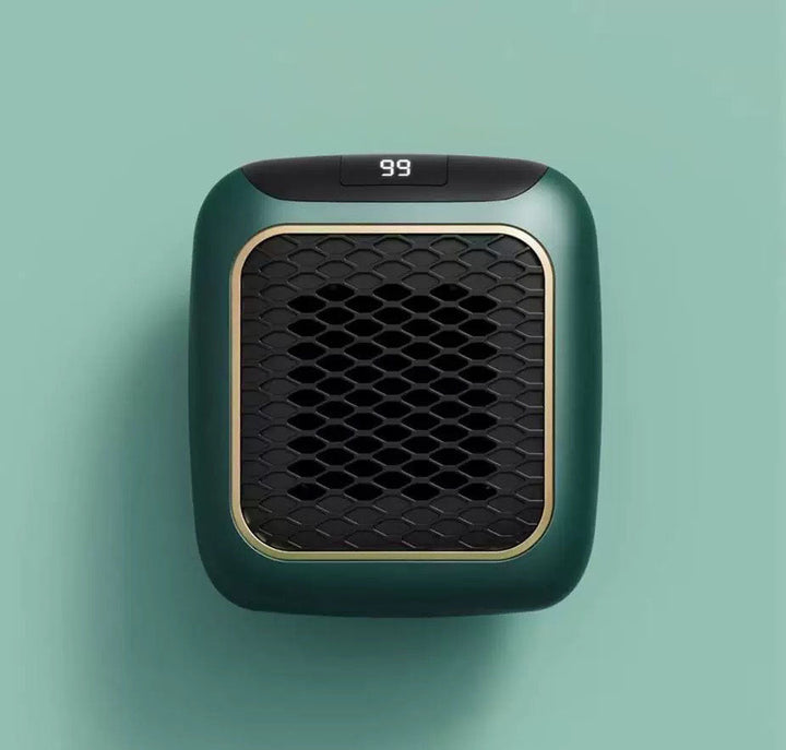 Warmteparadijs™ Keramische mini wandkachel, stil en geschikt tot 10 m²