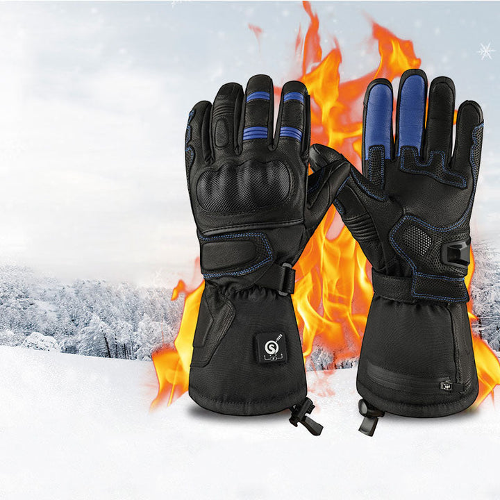 Warmteparadijs™ Verwarmde handschoenen met winddichte buitenlaag