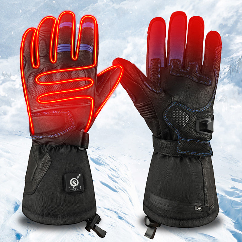 Warmteparadijs™ Verwarmde handschoenen met winddichte buitenlaag