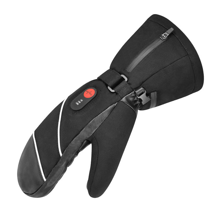 Warmteparadijs™ Verwarmde skihandschoenen met touchscreen-vingers