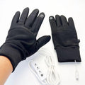 Verwarmde touchscreen handschoenen met usb
