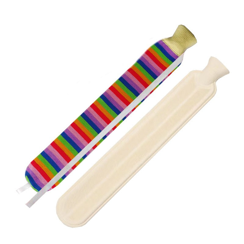 Kruik 2 liter met zachte fleece hoes en buikband