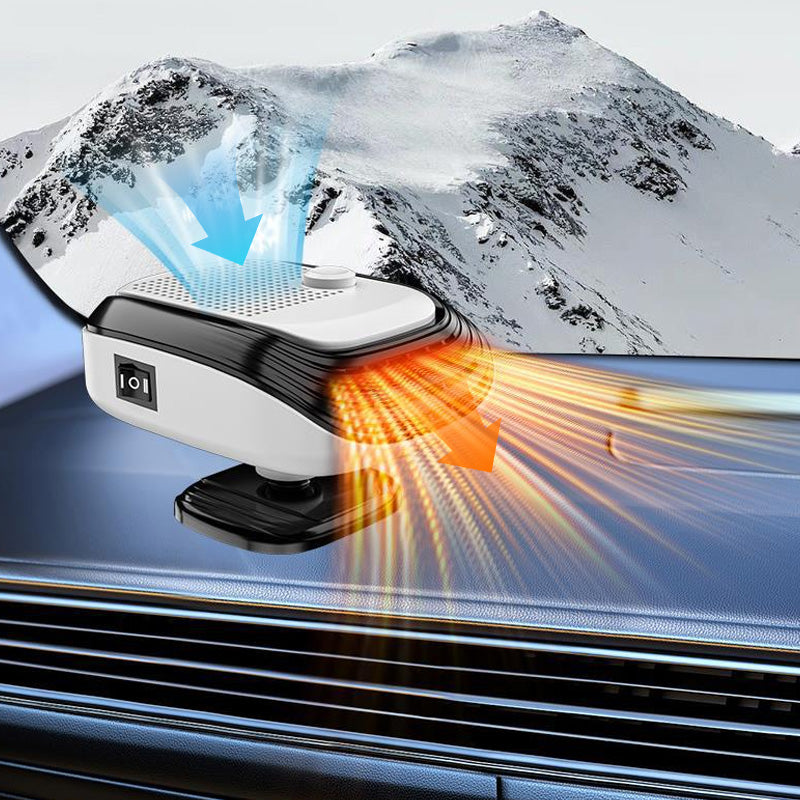 Warmteparadijs™ Compacte autokachel met 360° draaibaar en snelle warmte