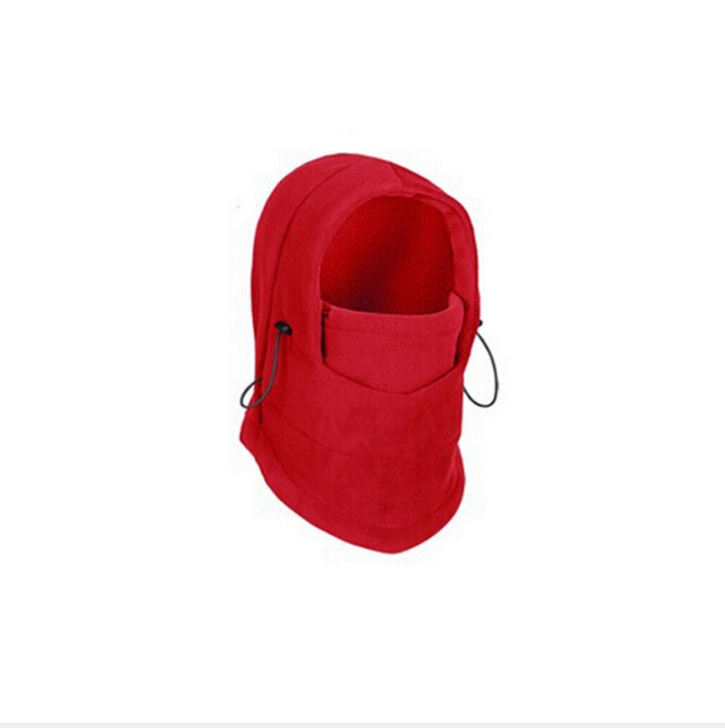 Fleece bivakmuts met trekkoord